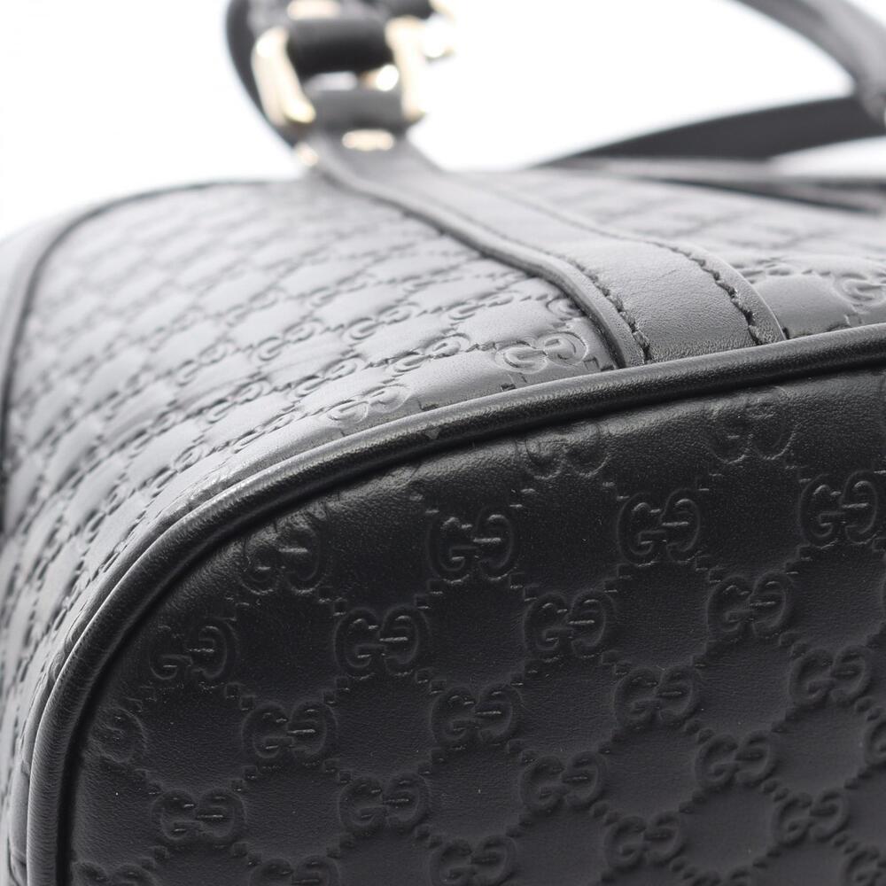 Gucci guccissima Handbag Leather Black - Picture 5 of 7